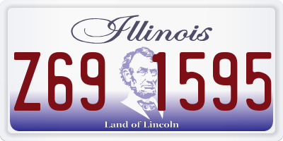 IL license plate Z691595