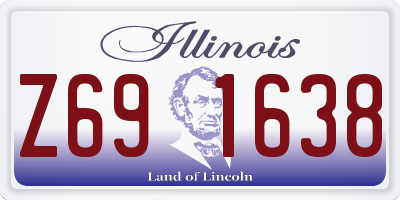 IL license plate Z691638