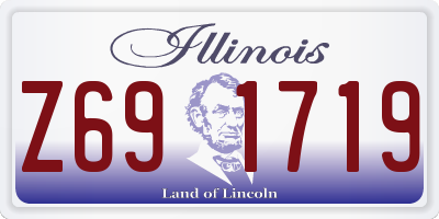 IL license plate Z691719