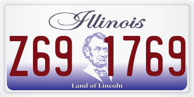 IL license plate Z691769