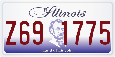 IL license plate Z691775
