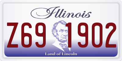 IL license plate Z691902