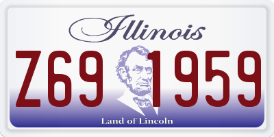 IL license plate Z691959