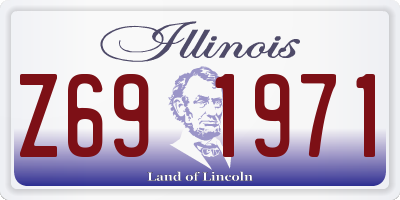 IL license plate Z691971