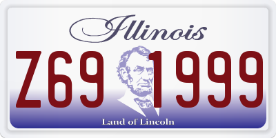 IL license plate Z691999