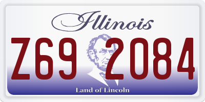 IL license plate Z692084