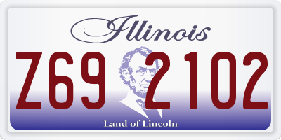 IL license plate Z692102
