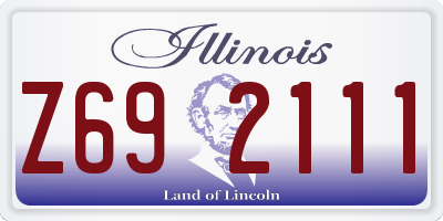 IL license plate Z692111