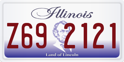 IL license plate Z692121