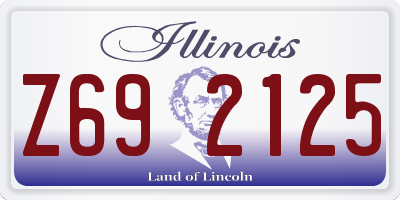 IL license plate Z692125