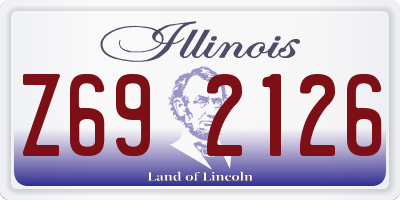 IL license plate Z692126
