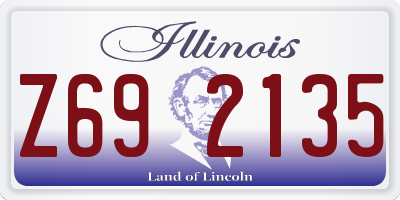 IL license plate Z692135