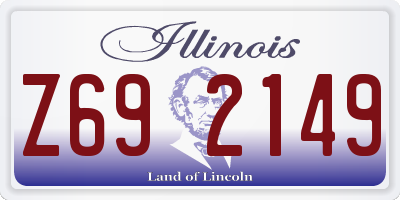 IL license plate Z692149