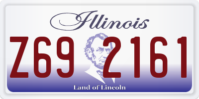 IL license plate Z692161