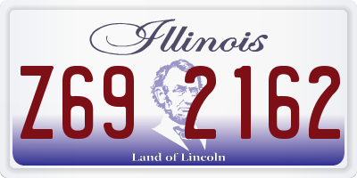 IL license plate Z692162