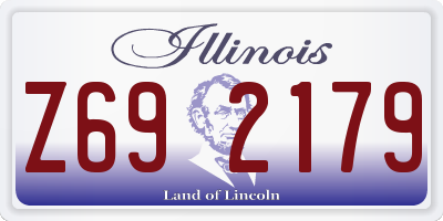 IL license plate Z692179
