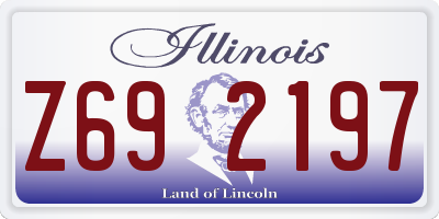 IL license plate Z692197