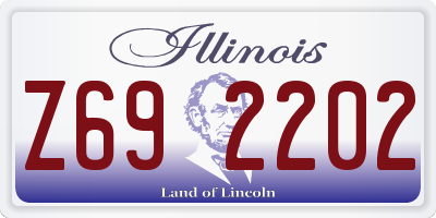 IL license plate Z692202