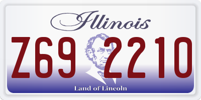 IL license plate Z692210
