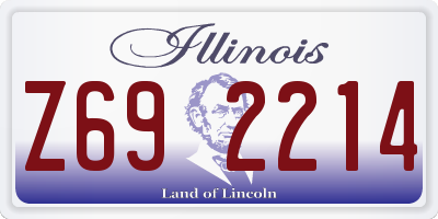 IL license plate Z692214