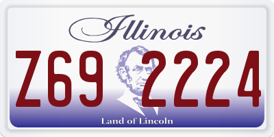 IL license plate Z692224