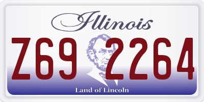 IL license plate Z692264