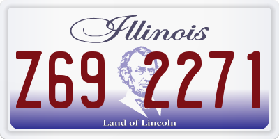 IL license plate Z692271