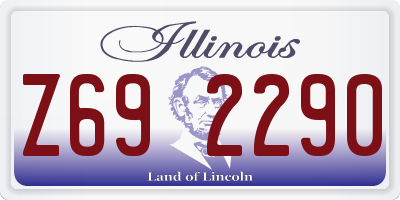 IL license plate Z692290