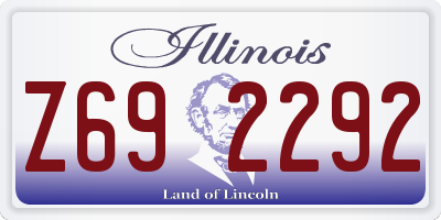 IL license plate Z692292