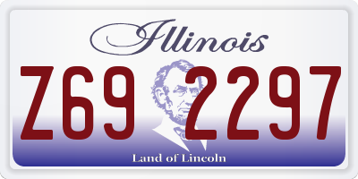 IL license plate Z692297