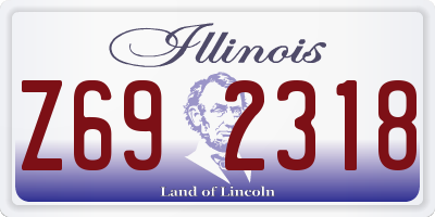 IL license plate Z692318