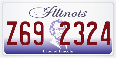 IL license plate Z692324