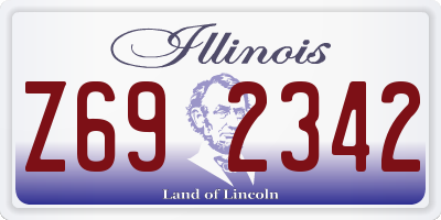 IL license plate Z692342