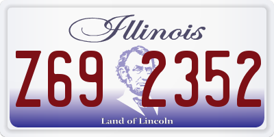 IL license plate Z692352