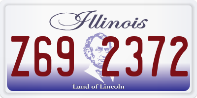 IL license plate Z692372