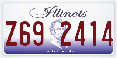 IL license plate Z692414