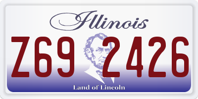 IL license plate Z692426