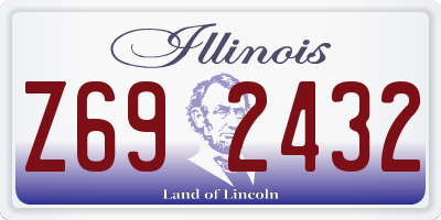IL license plate Z692432
