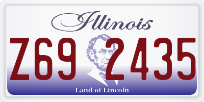 IL license plate Z692435
