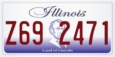 IL license plate Z692471