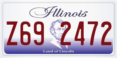IL license plate Z692472
