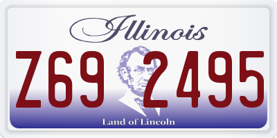 IL license plate Z692495