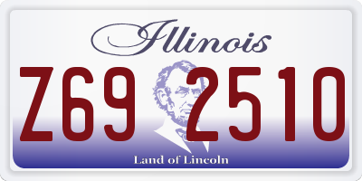IL license plate Z692510