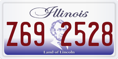 IL license plate Z692528