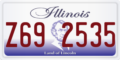 IL license plate Z692535