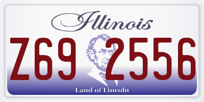 IL license plate Z692556