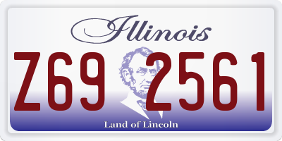 IL license plate Z692561