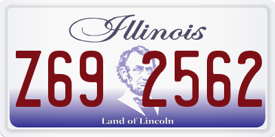IL license plate Z692562