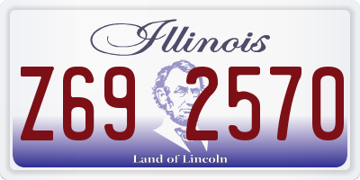 IL license plate Z692570