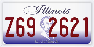 IL license plate Z692621